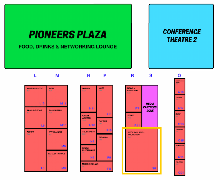Hardware Pioneers 2026 location map