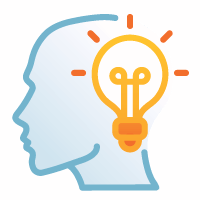 Abstract image of an idea